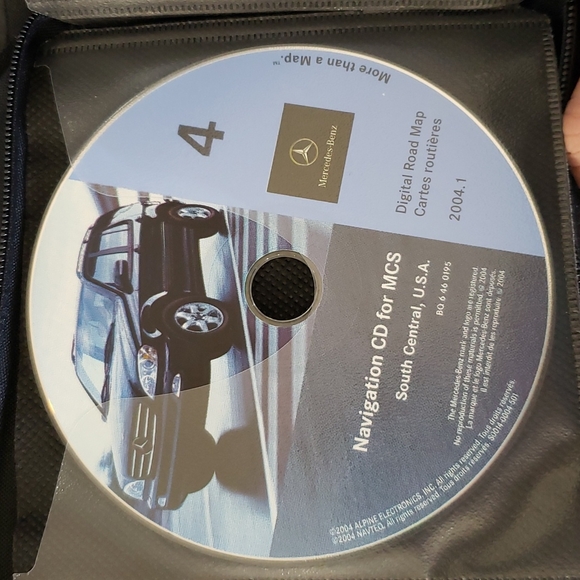 Navigation Disc Set for Mercedes M - Series - Picture 4 of 11